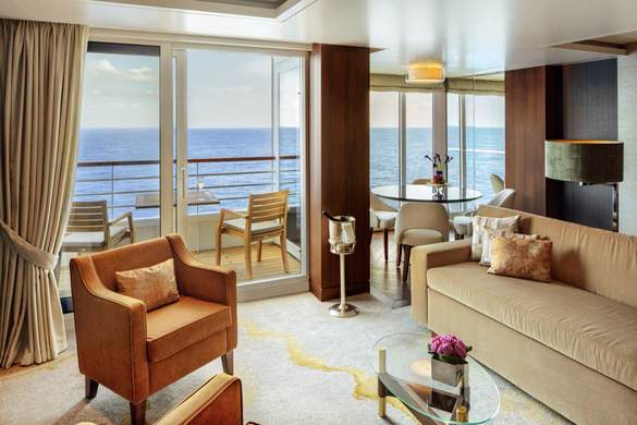Crystal Cruises, Crystal Symphony Crystal Penthouse Suite 10.jpg